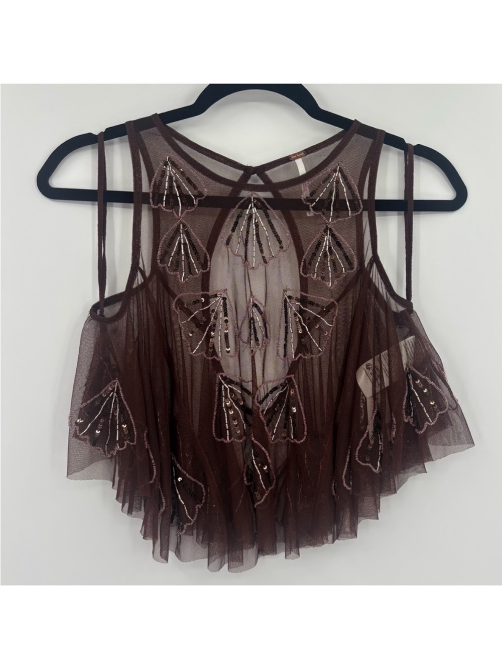 Free People Tulsi Mesh Top - Picture 1 of 9